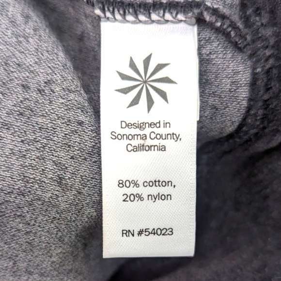 Athleta Cross Cross Velour Sweater Dress Womens Medium Grey Long Sleeve Pullover - Picture 12 of 12